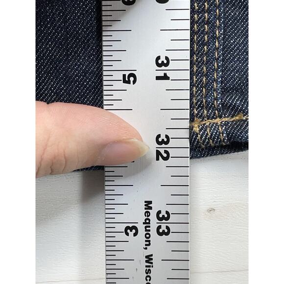 NY&C New York & Company Jeans Womens 18 Dark Wash Low Rise Bootcut Curvy Denim - Picture 6 of 13